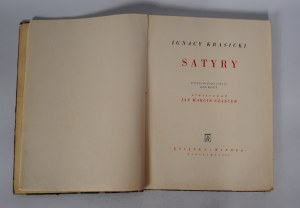 Ignacy Krasicki - Satires - Illustrated by J.M. Szancer - Warsaw July 1952.