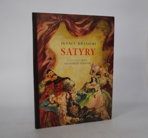 Ignacy Krasicki - Satires - Illustrated by J.M. Szancer - Warsaw July 1952.