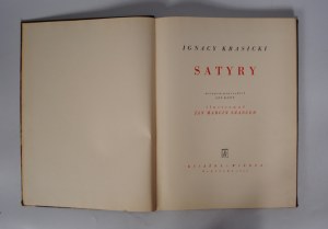 Ignacy Krasicki - Satires - Illustrated by J.M. Szancer - Warsaw July 1952.