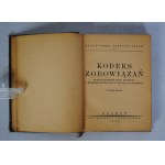 Kodeks Zobowiązań - Bibljoteka Tekstów Ustaw 3 - Wydanie Drugie - Kraków 1935