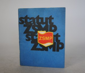 Statut ZSMP - Młodzieżowa Agencja Wydawnicza 1986 - Opracowanie Graficzna Jarosław Jasiński