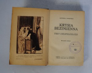 Antonina Domanska - Krysia Nameless - St. Adalbert's Bookstore - Stamped Library of Railway Workers in Królewska Huta (Chorzow) Im Generała Le Rond