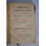 Dyionizy Frayssinous - Obrano Chrystianizmu Tom I,II,III,IV (Komplet) - Warszawa 1828