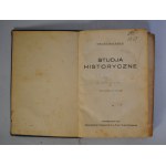 Majer Bałaban - Studja Historyczne - Warszawa 1927