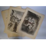Mieczysław B Lepecki - Józef Piłsudski Na Syberji - Zdzisław Czermański 12 Plansz (Komplet) - Warszawa 1936