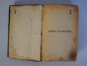 Deotyma - Sobieski Pod Wiedniem - Warsaw 1904 - Printed by Józef Sikorski.
