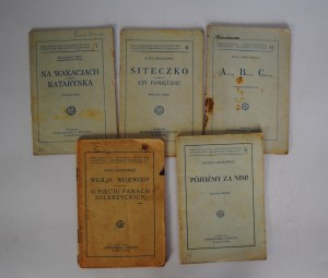 Collection of 5 Books 1930-1935. - Library of People's Universities and School Youth - Gebethner I Wolff Publishing House in Warsaw.
