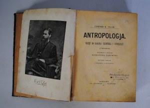 Edward B. Tylor - Anthropology - Introduction to the Study of Man and Civilization - Warsaw 1911 - Stamp Sunday Hugon New Village