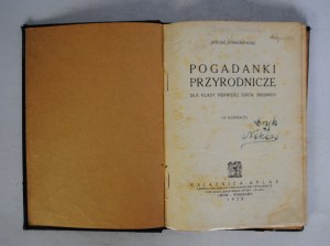 Janusz Domaniewski - Pogadanki Przyrodnicze Dla Klasy Pierwszej Szkół Średnich - Lviv-Warszawa 1926