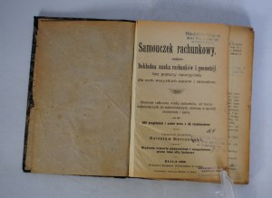 Bolesław Marczewski - Samouczek Rachunkowy - Nakładem Księgarni Kubaczka & Lang - Biała 1926 r.