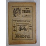 Bolesław Wójcikiewicz Radca Pożarnictwa - Mały Instruktor Strażacki - Nakładem Unji Strażackiej We Lwowie 1926 r. - Pieczątka Komenda Ochotniczej Straży Pożarnej W Wojkowicach-Komornych pow. Będzin