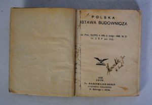 Polish Construction Law - Dr. Maksymiljan Bodek Bookstore Lviv 1928.