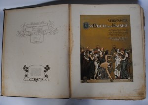 Ornamental Album Viribus Unitis, Das Buch vom Kaiser - Stamp GRAND HOTEL PALAIS CZARTORYSKI Cracovie - COLLECTION UNIQUE.