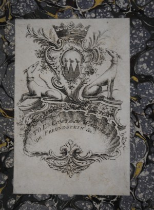 Moralische Bilderbibel - Picture Bible - Volume I II III IV V - Exlibris De Waldner De Freundstein - Gotha 1805-1812. [Rarity]