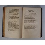 Wybor Pisarzow Polskich - Jana Kochanowskiego Dzieła Polskie Tom I - Edycya Tadeusza Mostowskiego - Drukarnia Na Nowolipiu Warszawa 1803 r. [Rzadkość]