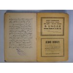 Antoni Wojnar, Rudolf Wojnar - Dla Szkół I Samouków - Stenografja Polska - Pieczątka Administracja Stenografa Polskiego Mokotowska Warszawa - Warszawa 1925 r.