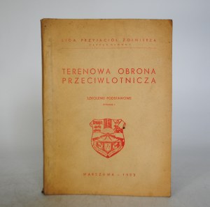 League of Friends of Soldier - Terrain Anti-aircraft Defense - Basic Training - Warsaw 1953.