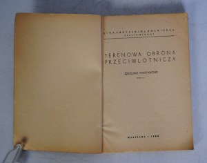 League of Friends of Soldier - Terrain Anti-aircraft Defense - Basic Training - Warsaw 1953.
