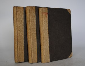 Arnold Bennett - Mr. Prohack - Volume I II III - Stamp of the Cieszyn Library - 1926.