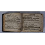 Kantyczki - Piesni Naboznych Według Obrządku Kościoła Swiętego Katolickiego - W Drukarni Jasney-Gory Częstochowskiej Roku Pańskiego 1818 r.