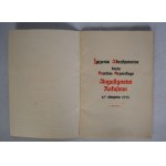 Życzenia Abrahamowe Bratu Bractwa Strzeleckiego Augustynowi Rofulowi 27 Sierpnia 1933 r.