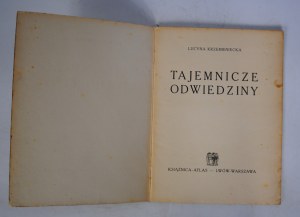 Lucyna Krzemieniecka - Mysterious Visits - Książnica-Atlas Lviv-Warsaw - Illustrated by K. Sopocko