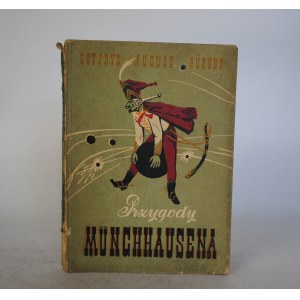 Gotfryd August Bürger - Przygody Munchhausena - Przekład Hanny Januszewskiej - Nasza Księgarnia Warszawa 1956 r