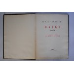 Ignacy Krasicki - Bajki - Ilustrował Jan Marcin Szancer - Iskry Warszawa 1952 r.