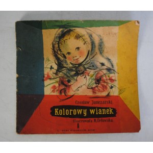 Czesław Janczarski - Kolorowy Wianek - Ilustrowała Maria Orłowska - Biuro Wydawnicze Ruch