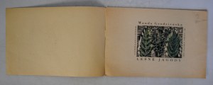 Wanda Grodzienska - Leśne Jagody - Nasza Księgarnia Warsaw 1962. - Illustrated by Jerzy Tchórzewski - First Edition