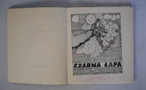 Joanna Papuzinska - Black Paw - Illustrated by Bożena Truchanowska - Nasza Księgarnia Warsaw 1975. - First Edition