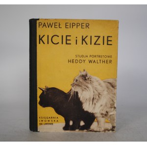 Paweł Eipper - Kicie I Kizie - Lwów Nakładem Księgarni Lwowskiej - Zdjęcia Heddy Walther