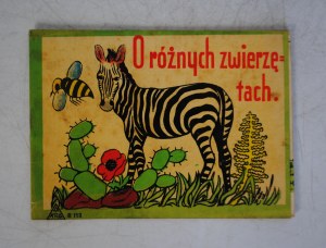 KRA B 113 - Prewar Children's Booklet - About Various Animals - On the Binding Advertisement E. Brauer Katowice - Curiosity