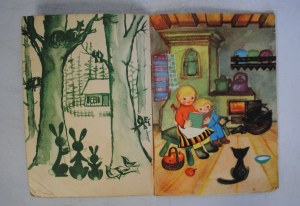 Picture Stories - Golden Heart - Illustrated by Danuta Imielska - Ruch Publishing Office Warsaw 1959.