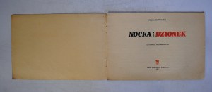 Maria Kownacka - Nocka I Dzionek - Illustrated by Maja Berezowska - Nasza Księgarnia Warsaw 1953.
