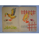 Bogdan Brzeziński - O Kaczce Która Kaszę Warzyła - ilustrowała Danuta Imielska - Biuro Wydawnicze Ruch Warszawa 1958 r.