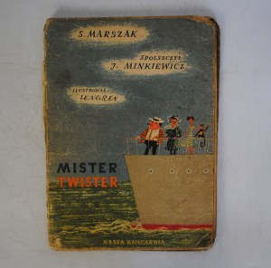 Samuel Marszak - Mister Twister - Illustrated by Zbigniew Lengren - Nasza Księgarnia Warsaw 1956.