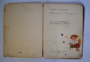 Samuel Marszak - Mister Twister - Illustrated by Zbigniew Lengren - Nasza Księgarnia Warsaw 1956.