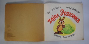 Ewa Chotomska I Andrzej Grabowski - Poziomka Hare - Illustrated by Jacek Rupinski - Wydawnictwa Radia I Telewizji Warsaw 1990.