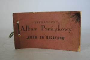 Historyczny Album Pamiatkowy - Krew Za Ojczyznę - Zrzeszenie Inwalidów Polskich P. H. S. - Druk 