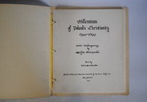 Stefan Mrozewski - Millennium Of Poland's Christianity - San Francisco 1966.