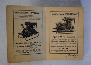 Kalendarz Oficera Strażackiego - Na Rok 1936 - Pod Redakcją Insp. Poż. Stanisława Pągawskiego I Mł. Instr. Poż. Eugeniusza Doering - Nakładem Wydziału Wydawniczego Związku Straży Pożarnych R. P. Warszawa - Wydanie Pierwsze