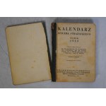 Kalendarz Oficera Strażackiego - Na Rok 1933 - Nakładem Wydziału Wydawniczego Głównego Związku Straży Pożarnej R. P. Warszawa 1933 r.