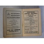Kalendarz Oficera Strażackiego - Na Rok 1934 - Nakładem Wydziału Wydawniczego Związku Straży Pożarnych R. P. Warszawa
