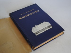 Eng. Dionizy Krzyczkowski - Construction - Compiled by Eng. Jan Bogucki - Polish Bookstore Bernard Połoniecki In Lviv 1939.