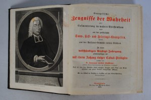 Evangelical Testimonies of Truth for Strengthening in True Christianity - Evangelische Zeugnisse - M. Zimmermann - Reutlingen 1873.