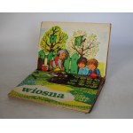 Pory Roku - Ilustrowała Anna Golis - Przedsiębiorstwo Papierniczo-Poligraficzne Prodryn - Będzin 1983 r - Pop-Up Rozkładana