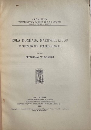 THE ROLE OF KONRAD MAZOWIECKI IN POL-RUS RELATIONS.