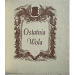 OSTATNIA WOLA J. PIŁSUDSKIEGO DRUK BIBLIOFILSKI