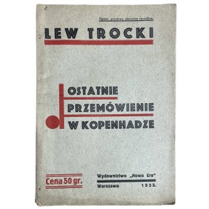 TROCKI - OSTATNIE PRZEMÓWIENIE W KOPENHADZE